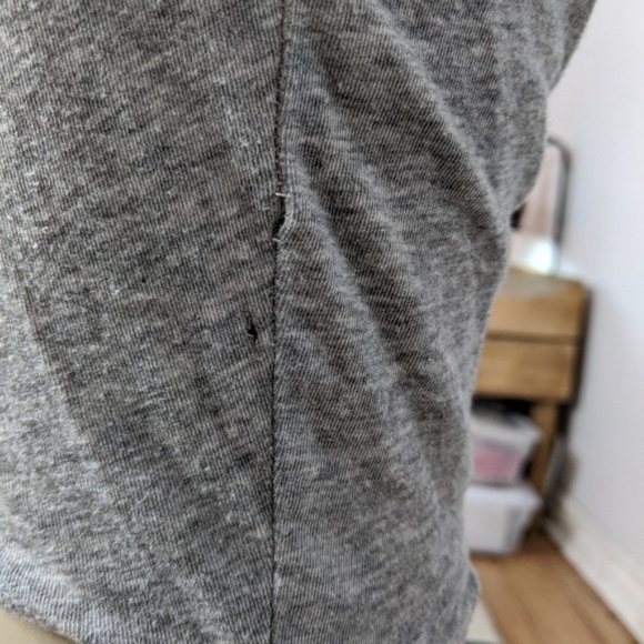 James Perse - gray jersey knit dress - Picture 10 of 10